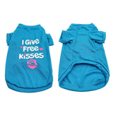 Pet tank top color options laid flat