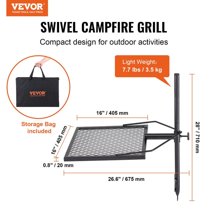 Square steel grate close-up with weld pattern