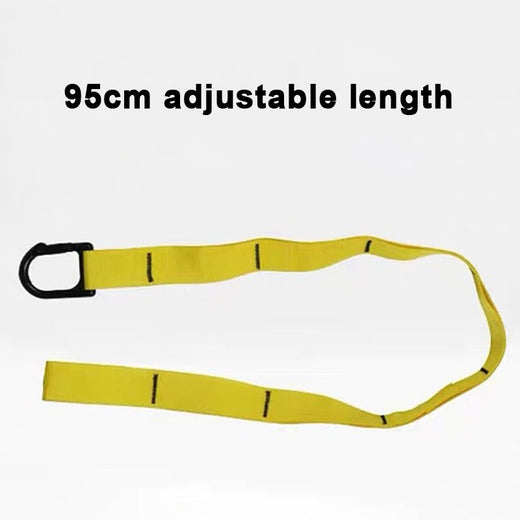 TRX style suspension straps handle and strap detail