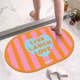 Anti slip mat with keys and sunglasses