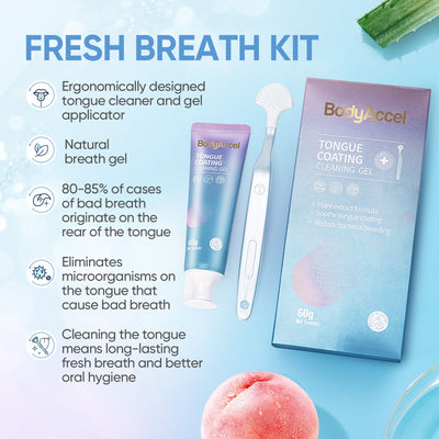 Tongue Cleansing Gel and Brush