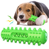 Dog dental molar stick chew toy with textured ridges