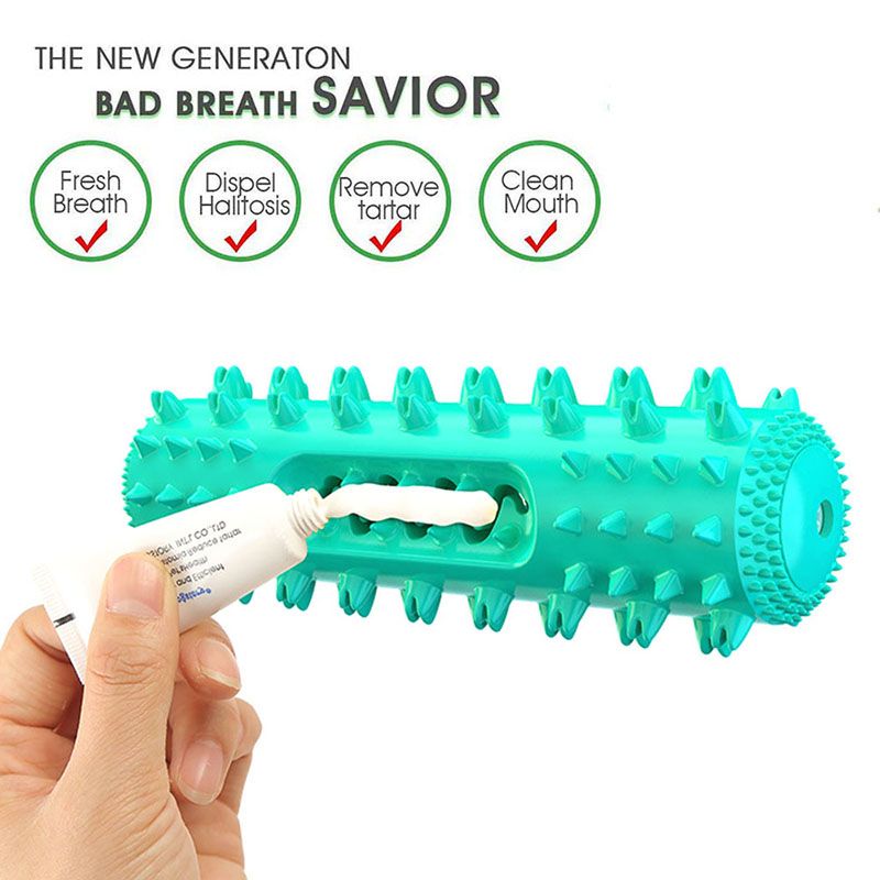 Molar stick chew toy shape and grip profile