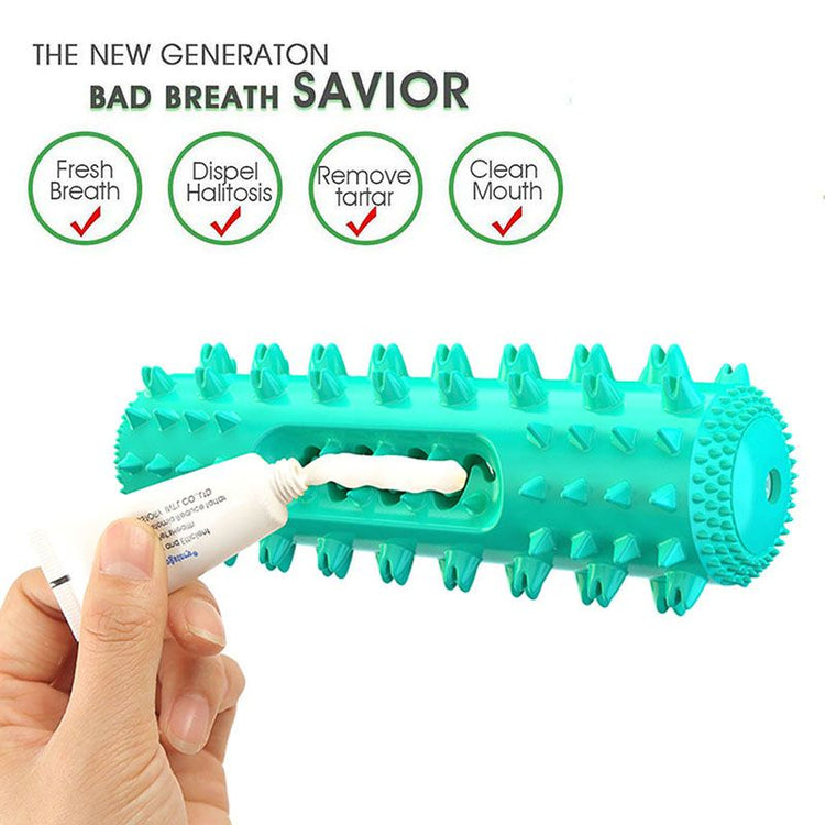 Molar stick chew toy in blue color