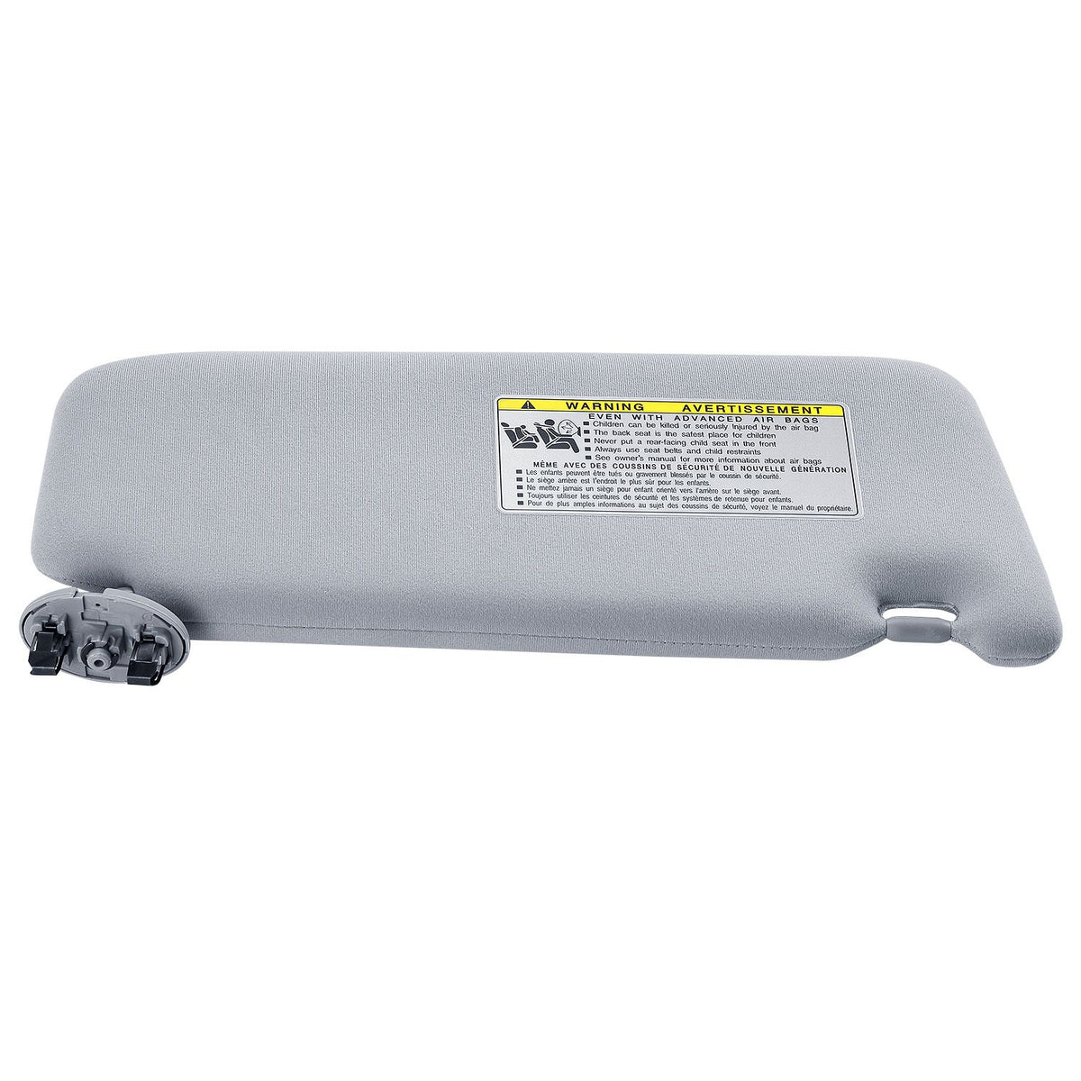 Toyota Camry Driver Sun Visor Replacement front view detail