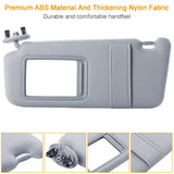 Toyota Camry Driver Sun Visor Replacement side angle detail
