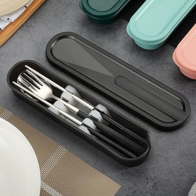 Travel Cutlery Set Reusable Stainless Steel
