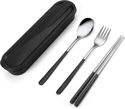 Travel Cutlery Set Reusable Stainless Steel3