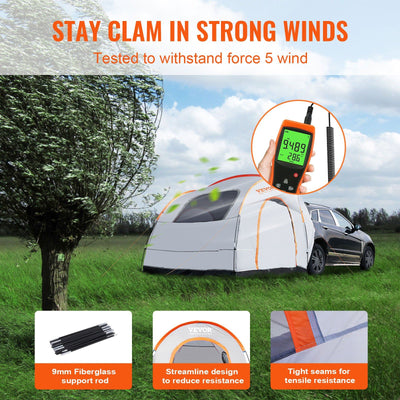 Truck Camping Tent 8x8 Waterproof