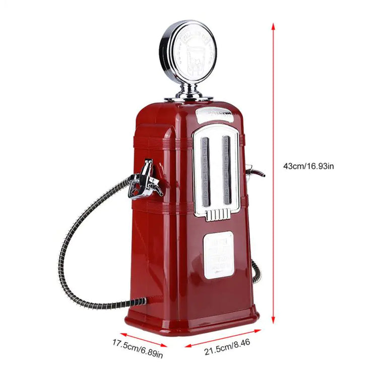 Dispenser pouring a measured shot into a glass