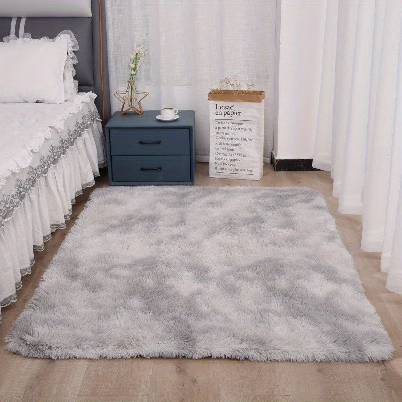 Shaggy area rug 47.24 x 62.99 inch size shown in room