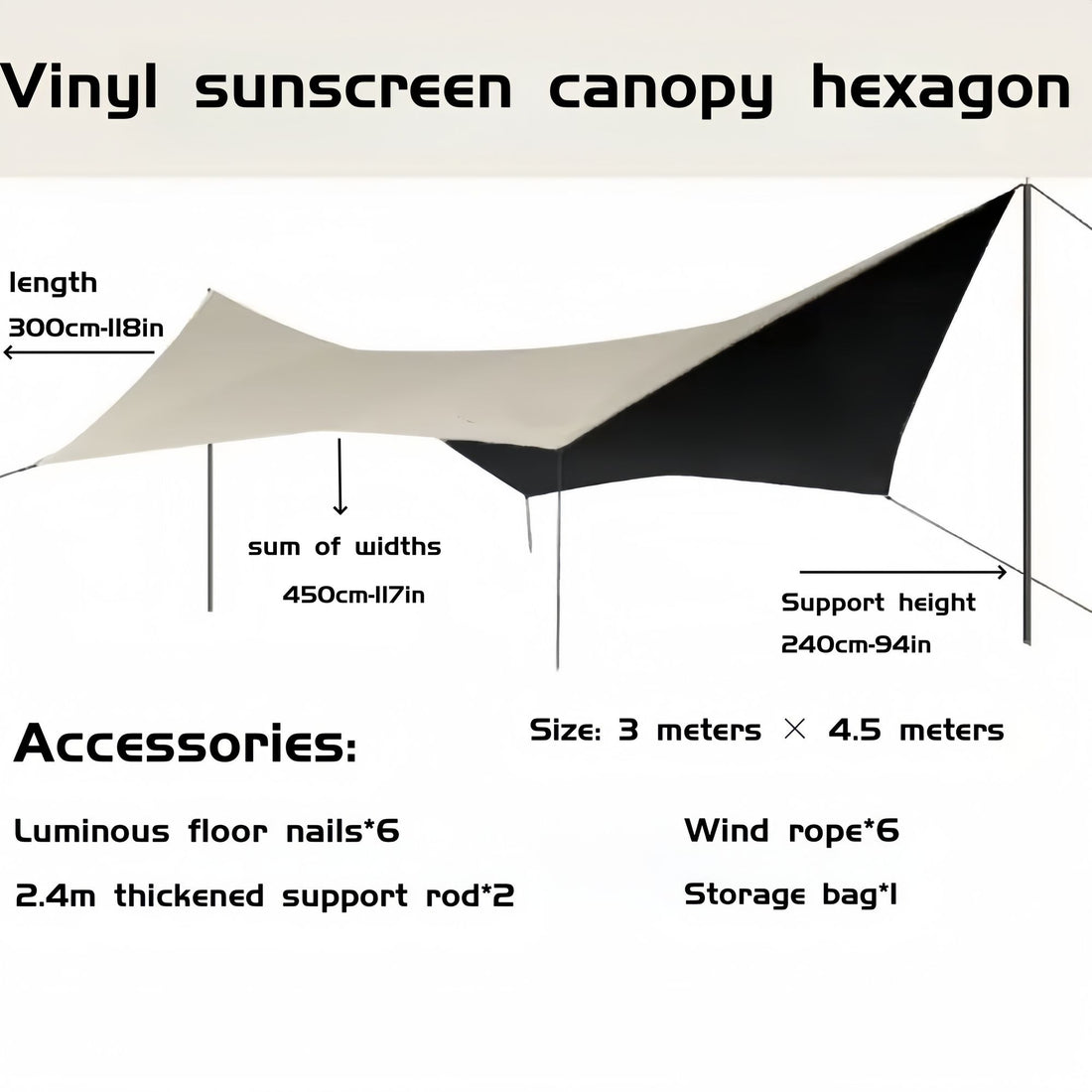 Ultralight Hammock Rain Fly3