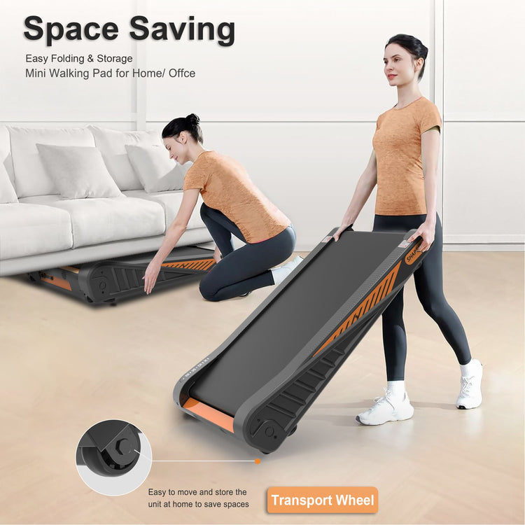 incline walking pad for small spaces from Arbasa
