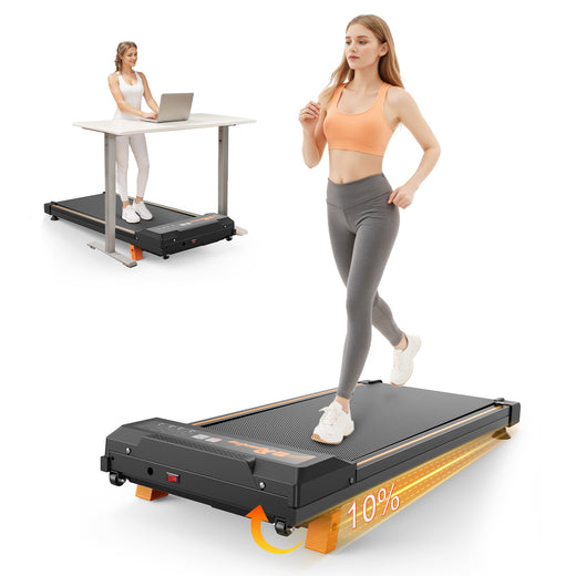 Under desk walking pad treadmill main view