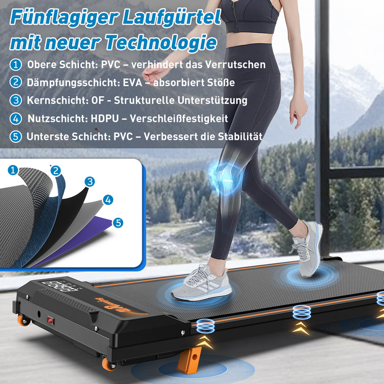 Walking pad treadmill LED display detail