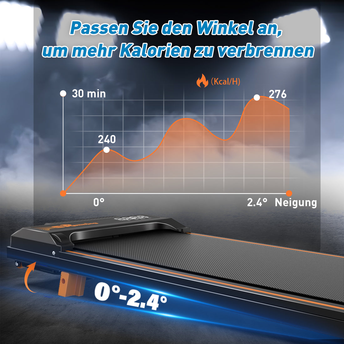 Walking pad capacity and dimensions
