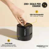 Cordless mason jar vacuum sealer in kitchen