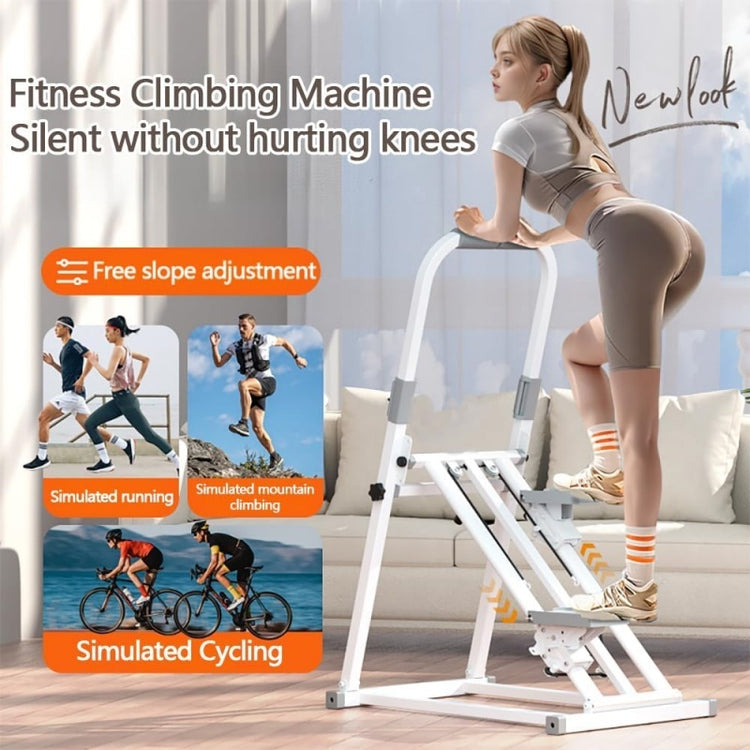 Vertical climber pedal and step platform detail