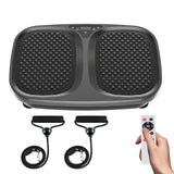 Vibration plate platform with LED display and remote control