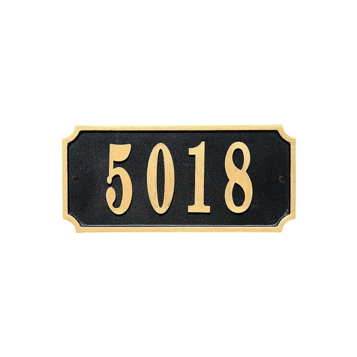 Waterford Rectangle Cast Aluminum Address Plaque