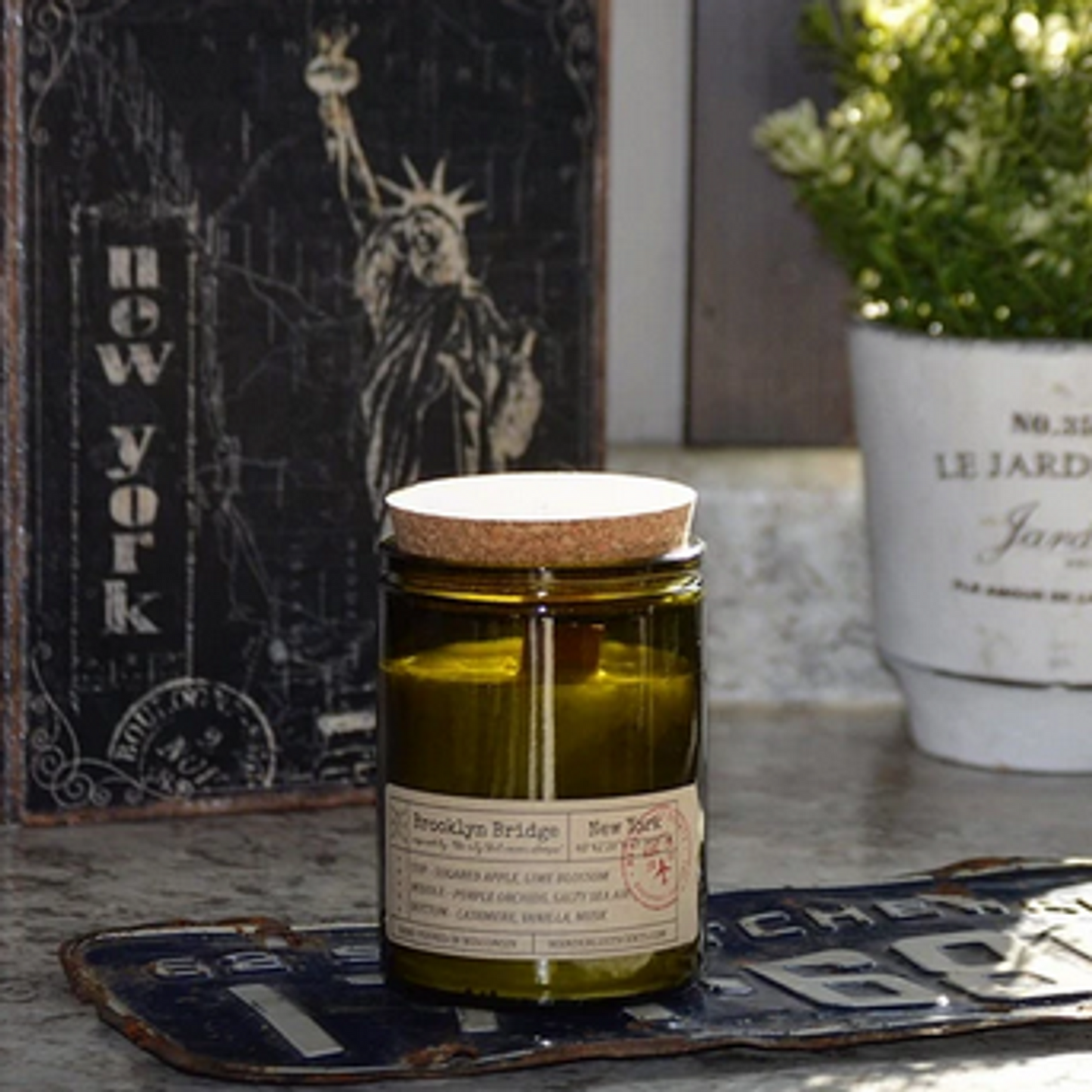 Wanderlust Scents Woodwick Soy Candle, 9 oz