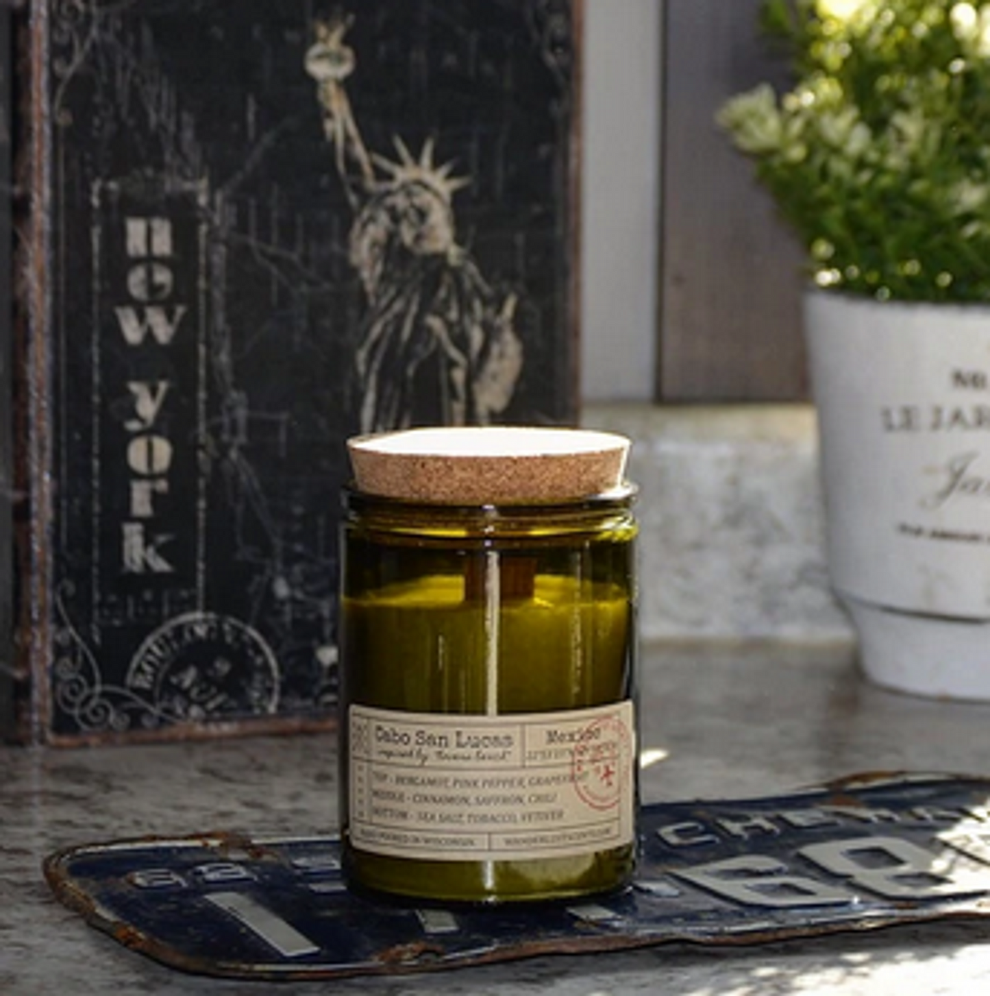 Wanderlust Scents Woodwick Soy Candle, 9 oz
