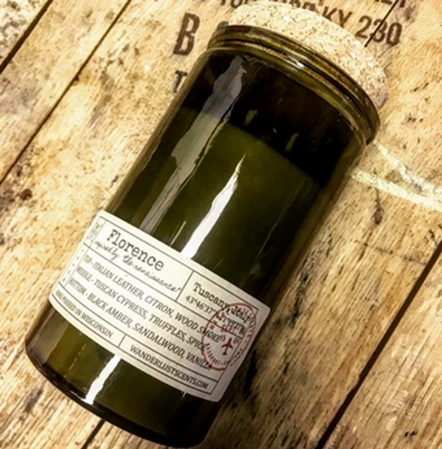 Wanderlust Scents 2-Wick Soy Candle, 14.5 oz