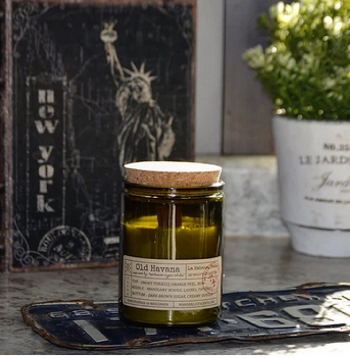 Wanderlust Scents Woodwick Soy Candle, 9 oz