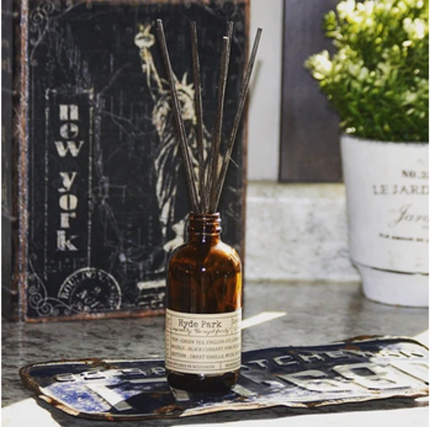 Wanderlust Scents Home Reed Diffuser, 4 oz