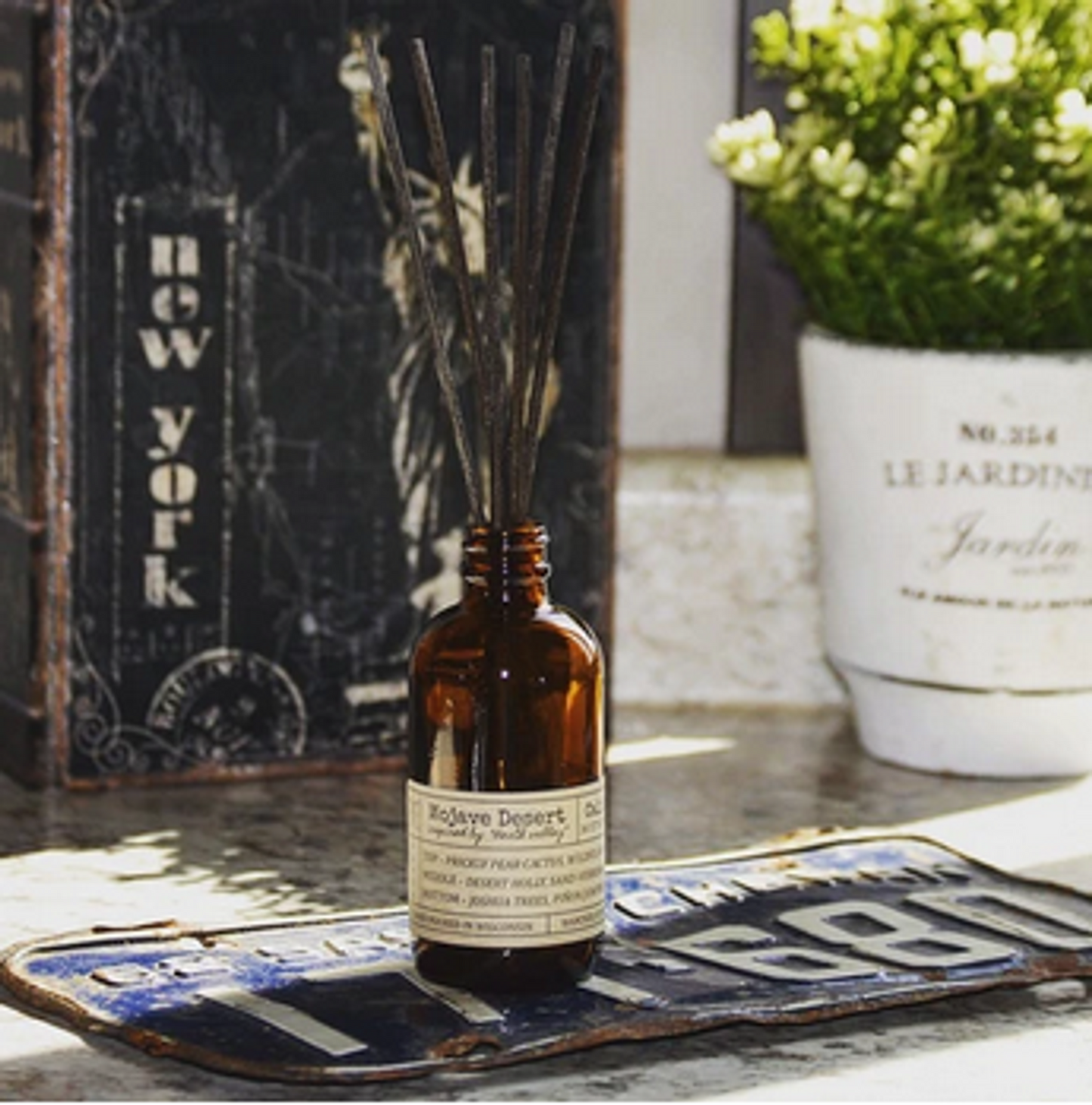 Wanderlust Scents Home Reed Diffuser, 4 oz