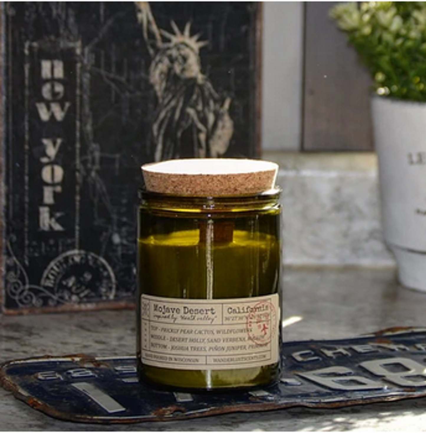Wanderlust Scents Woodwick Soy Candle, 9 oz