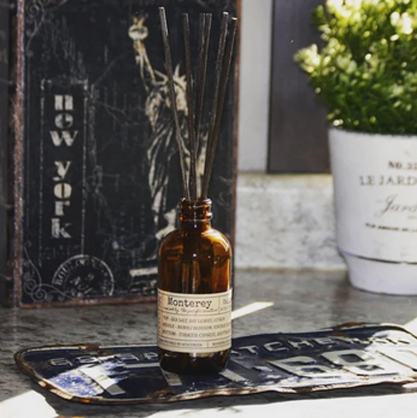 Wanderlust Scents Home Reed Diffuser, 4 oz