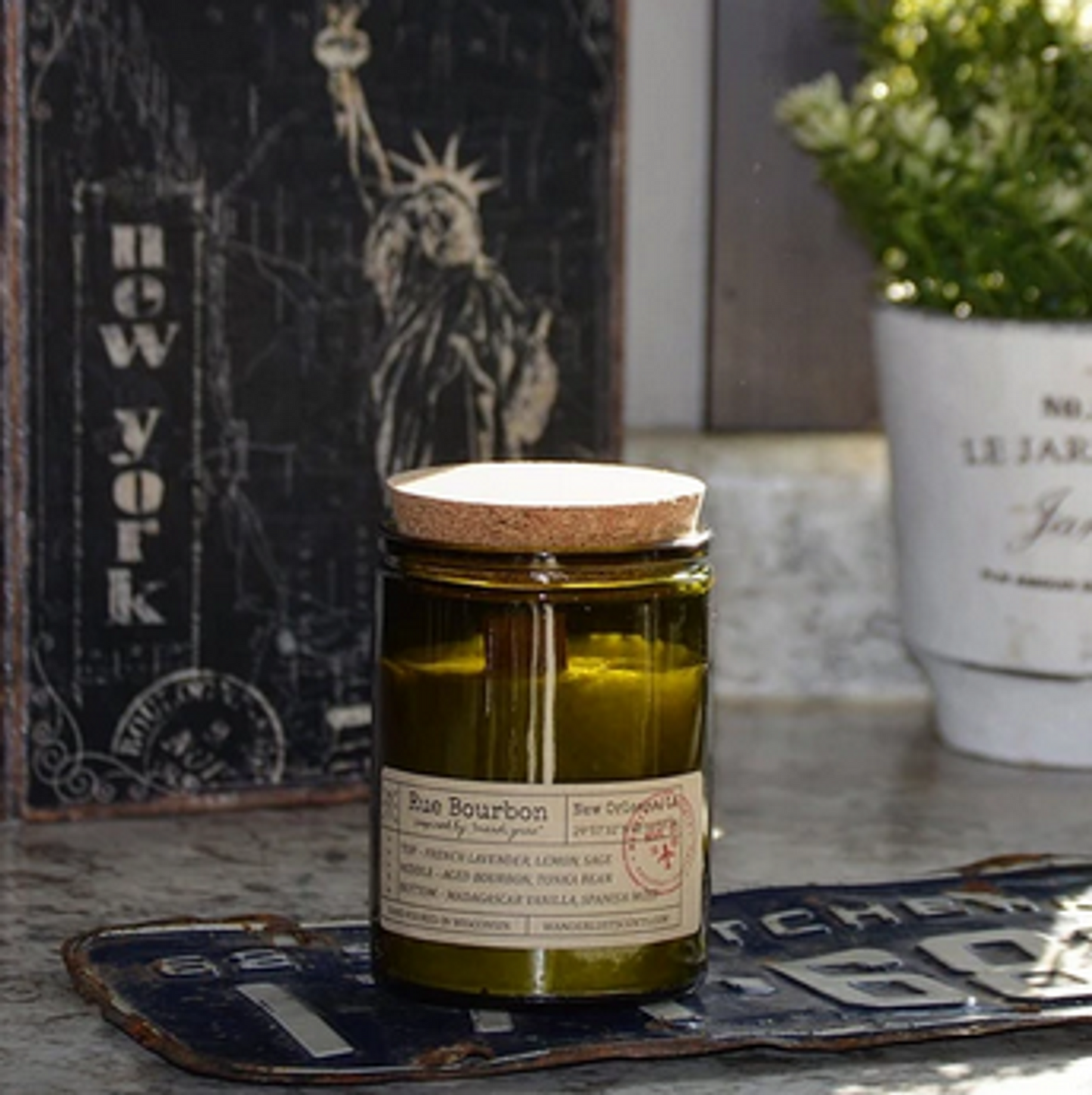 Wanderlust Scents Woodwick Soy Candle, 9 oz