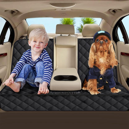 Waterproof Dog Car Seat Protector front view