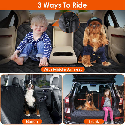 Waterproof Dog Car Seat Protector alternate angle