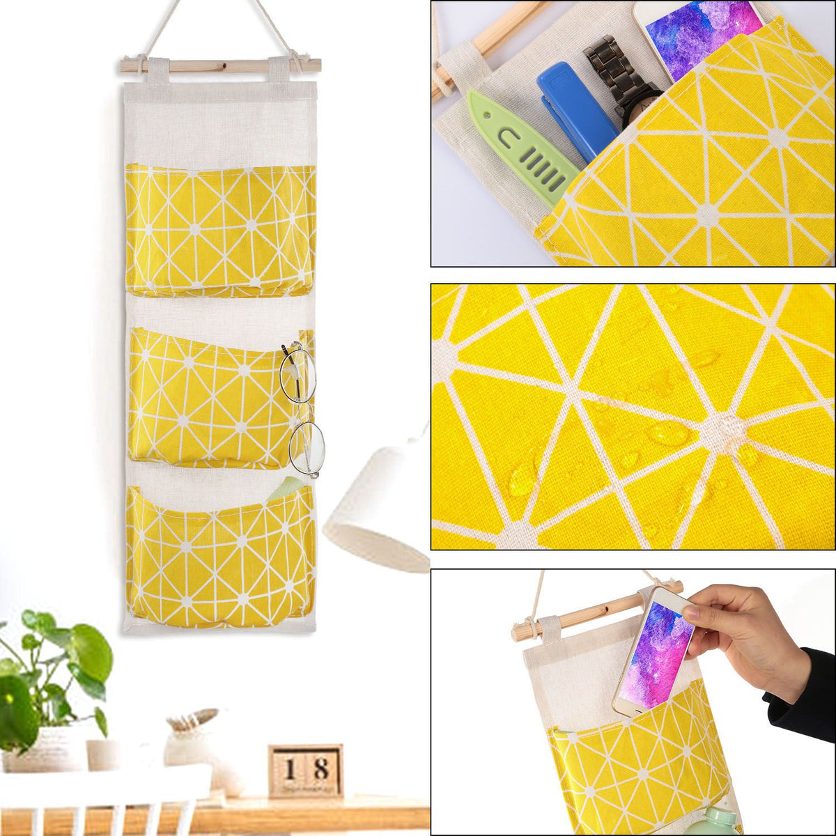 Waterproof Wall-Mounted Storage Bag Organizer view 11