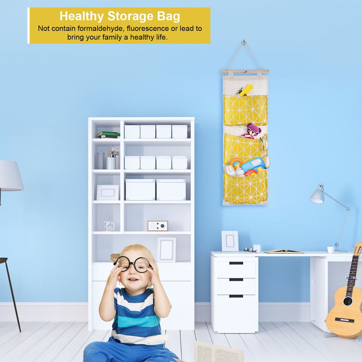 Waterproof Wall-Mounted Storage Bag Organizer view 17