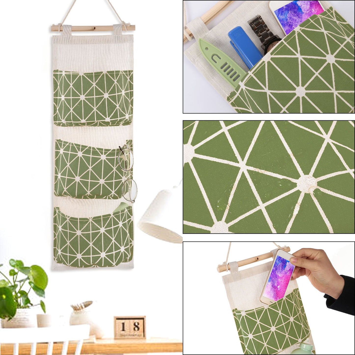Waterproof Wall-Mounted Storage Bag Organizer view 20