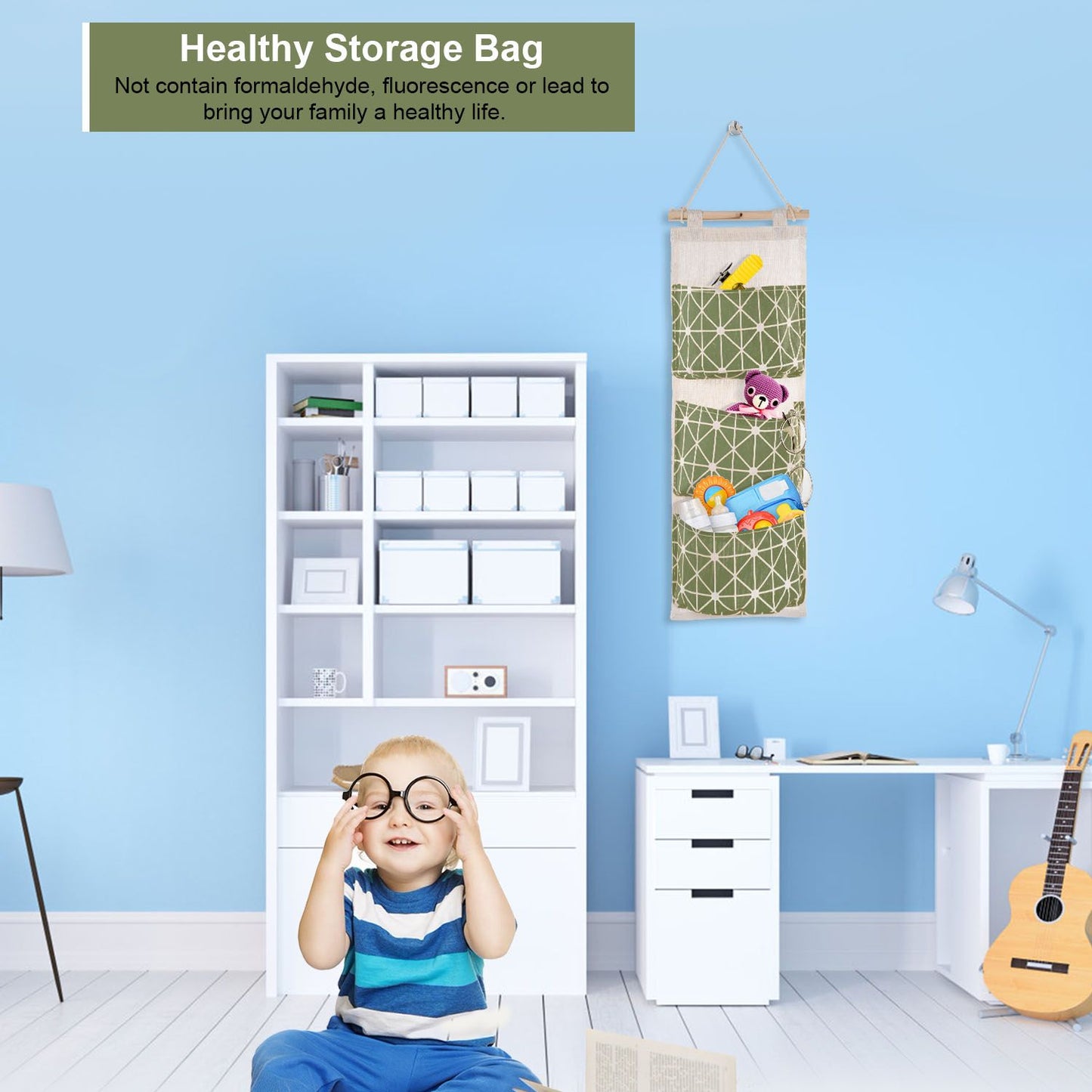 Waterproof Wall-Mounted Storage Bag Organizer25