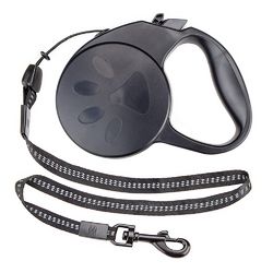 10 ft retractable dog leash for small dogs, full view