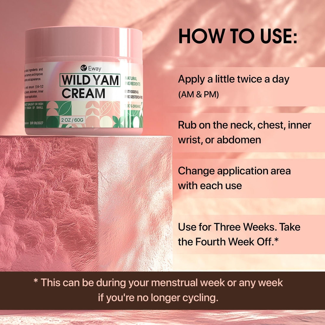 Wild Yam Hormone Balance Cream product photo