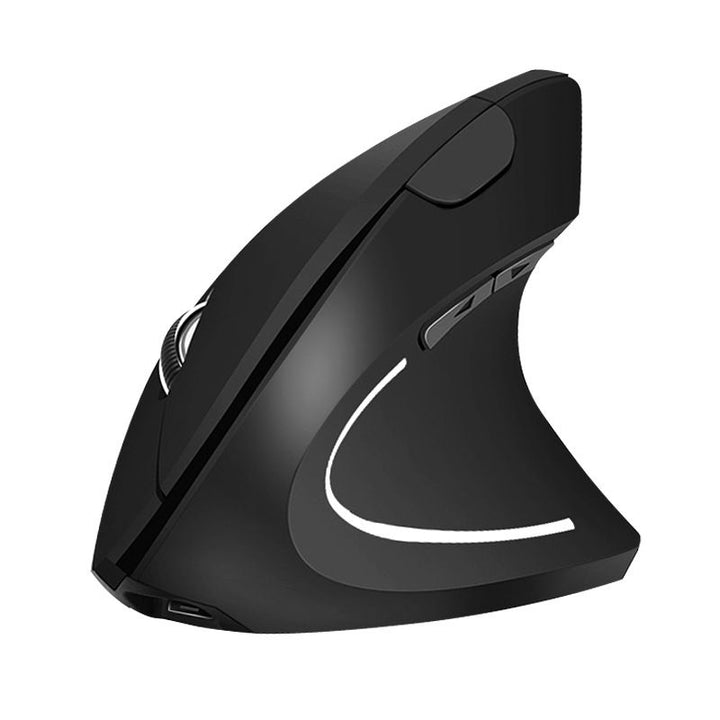 Wireless ergonomic vertical mouse side angle