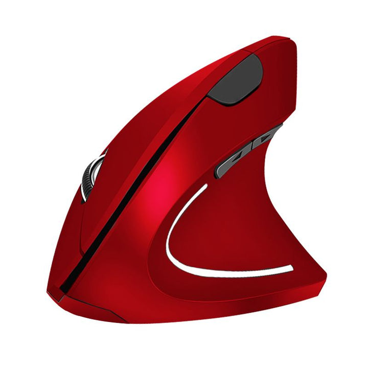 Wireless ergonomic vertical mouse in-use scene