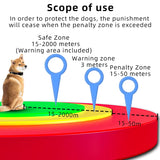 Waterproof GPS dog fence collar detail
