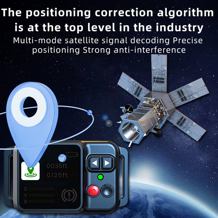 GPS dog fence charging port view