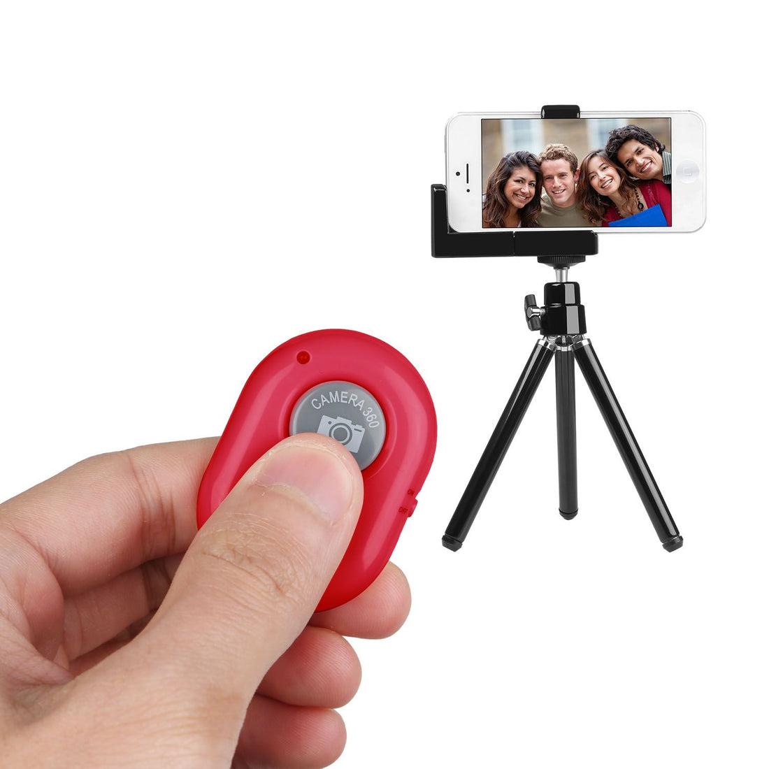 Wireless shutter remote, packaging view
