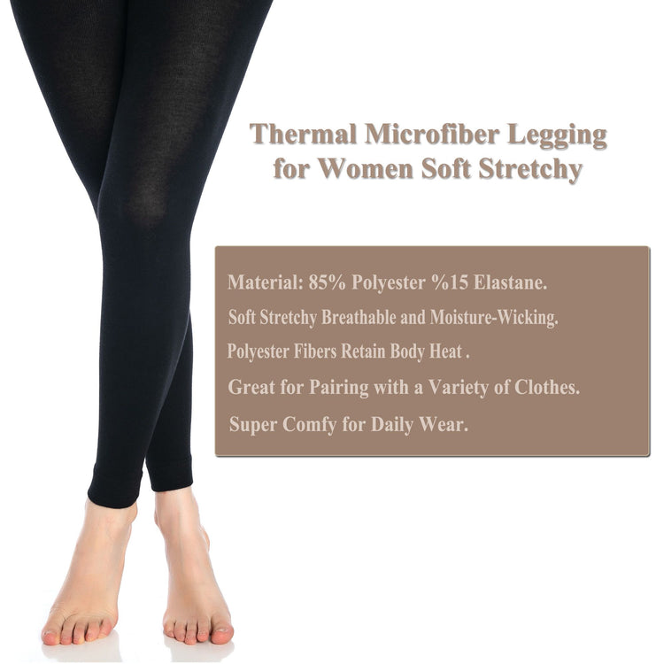 Black thermal leggings worn under a skirt