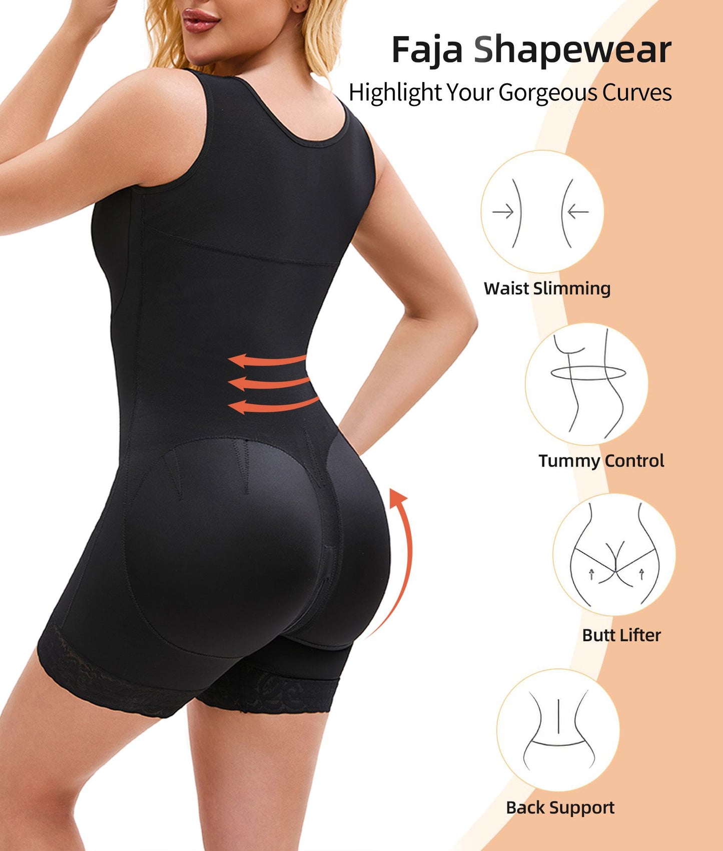 Women’s Colombian Full Body Shaper5