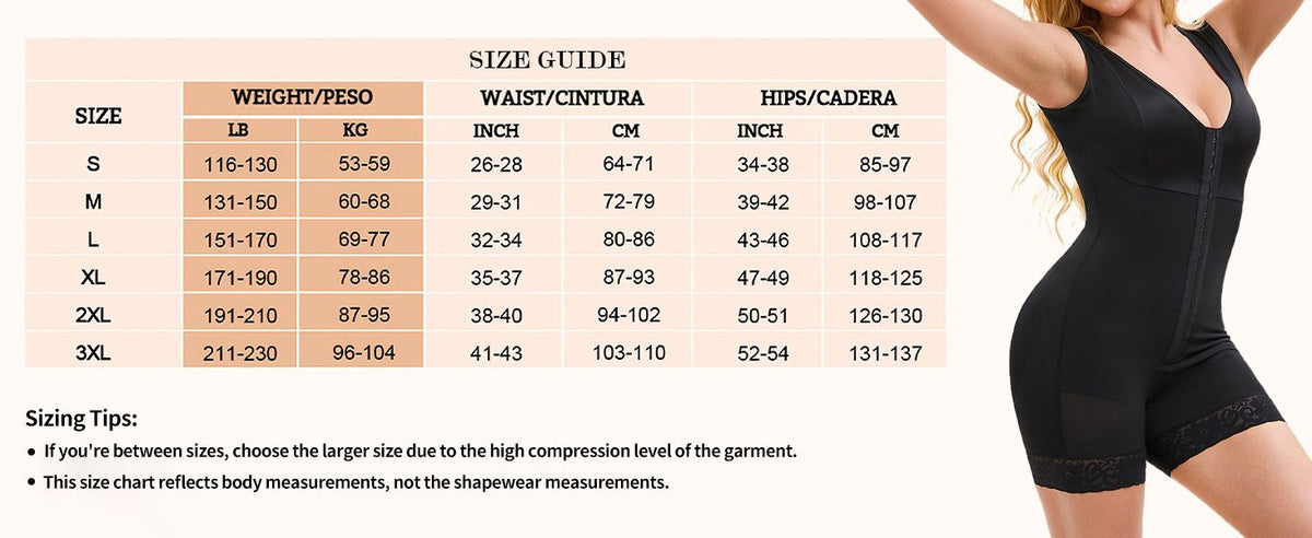 Women’s Colombian Full Body Shaper6