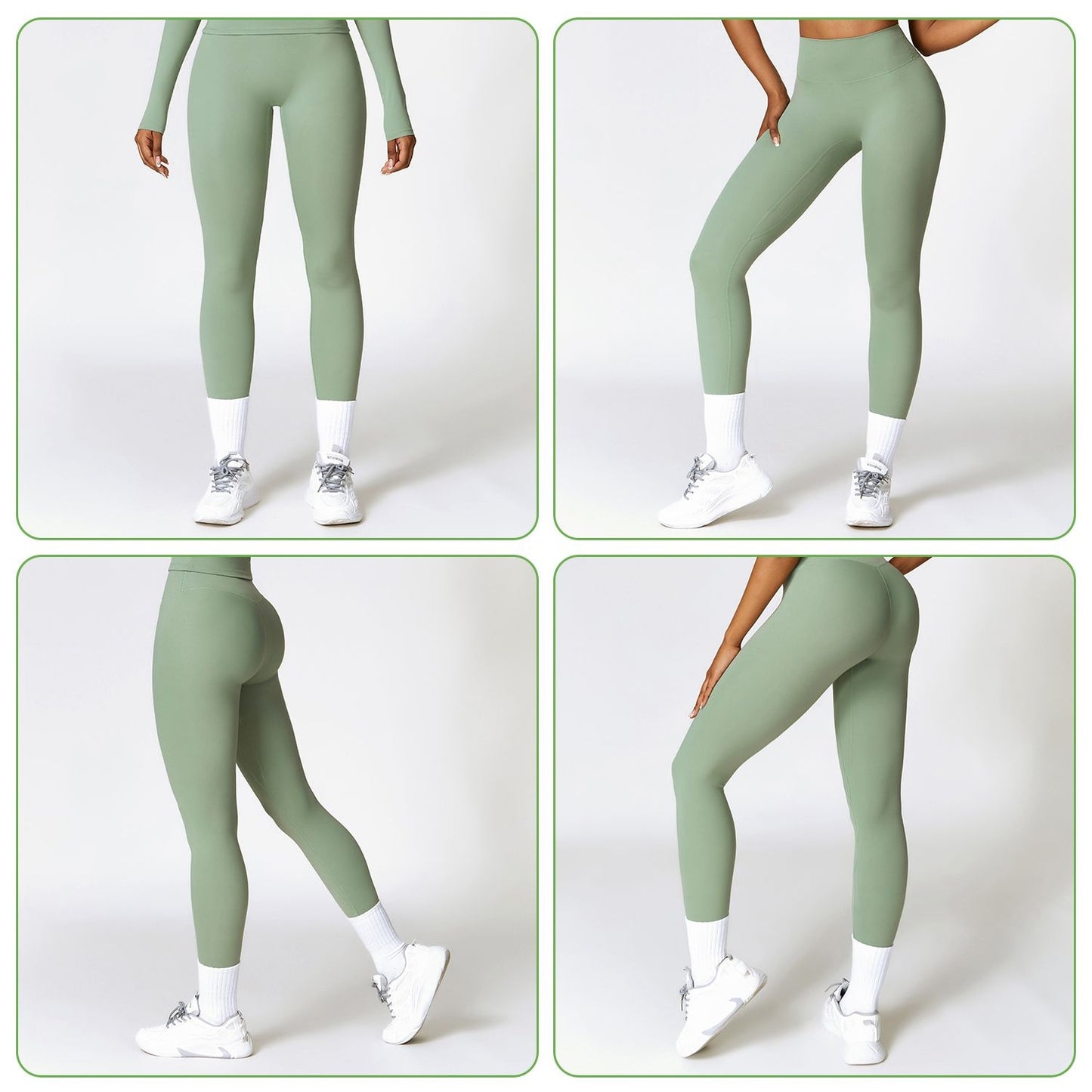 high waist workout leggings feature detail